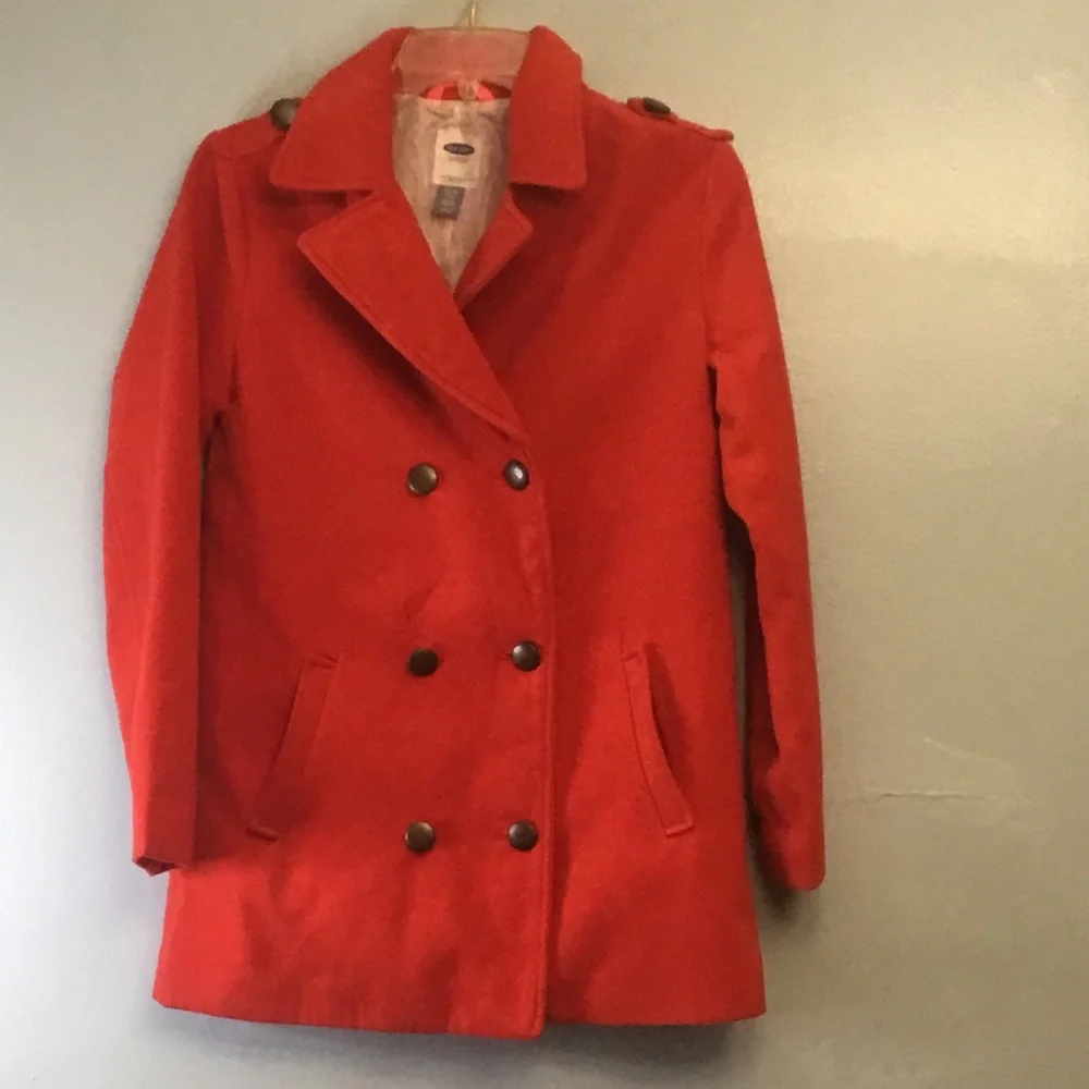 Old Navy peacock coat